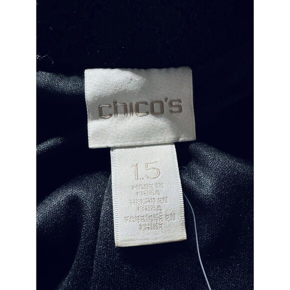 Chico's Black A-Line Skirt - Picture 3 of 6